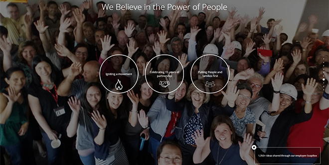We believe in the power of people