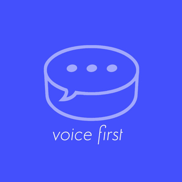 image of voice first logo